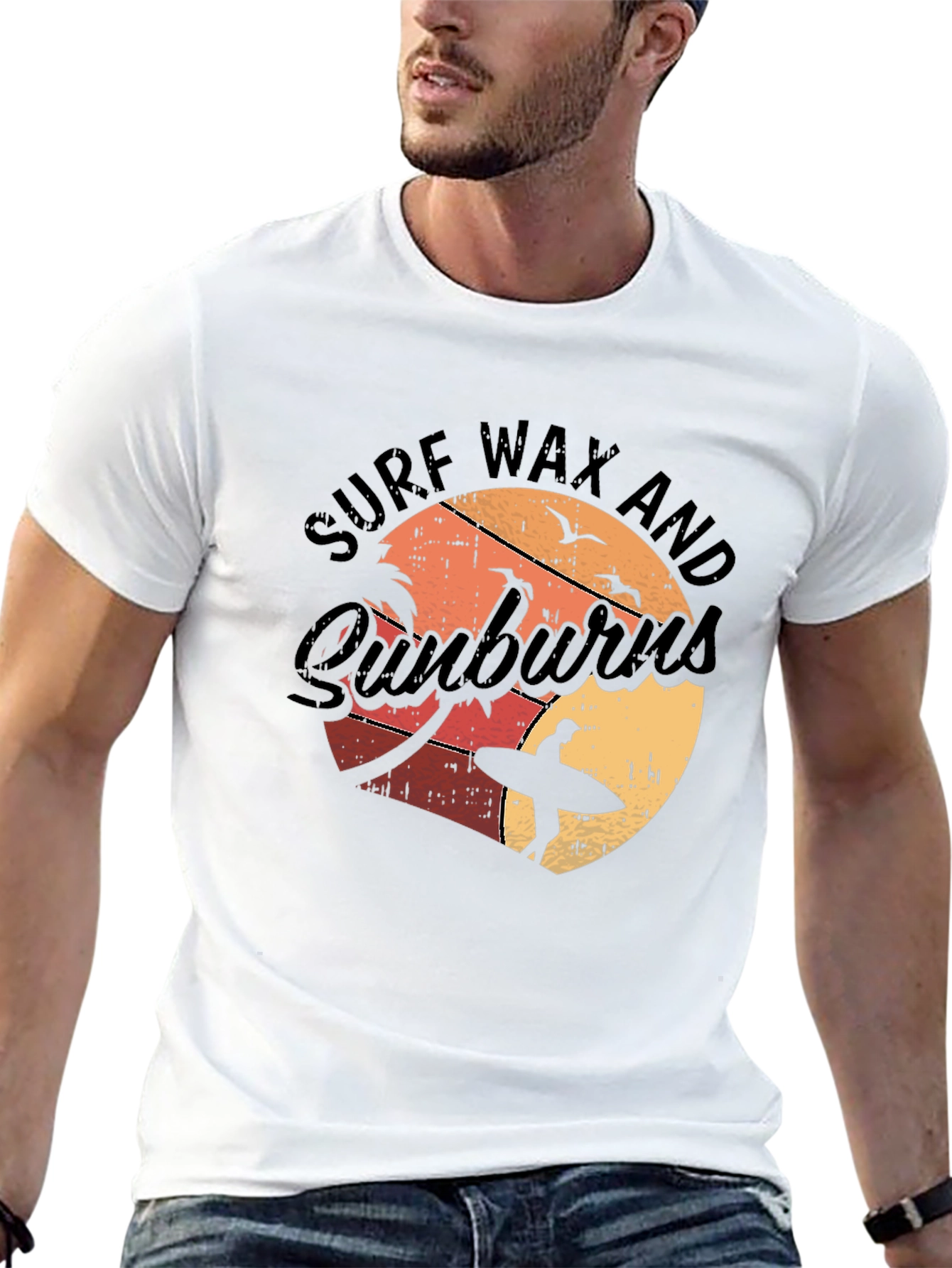 Surf Wax and Sunburns T-Shirt - Beach Vibes