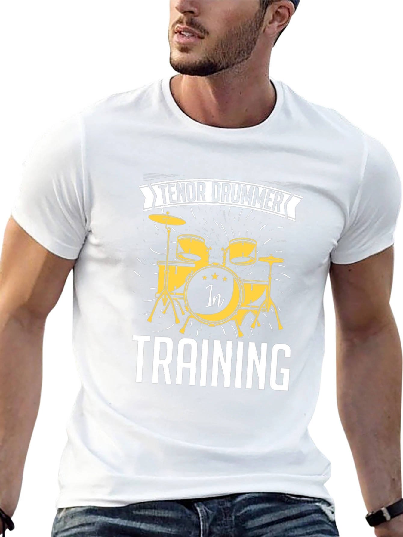 Tenor Drummer Training Black T-Shirt