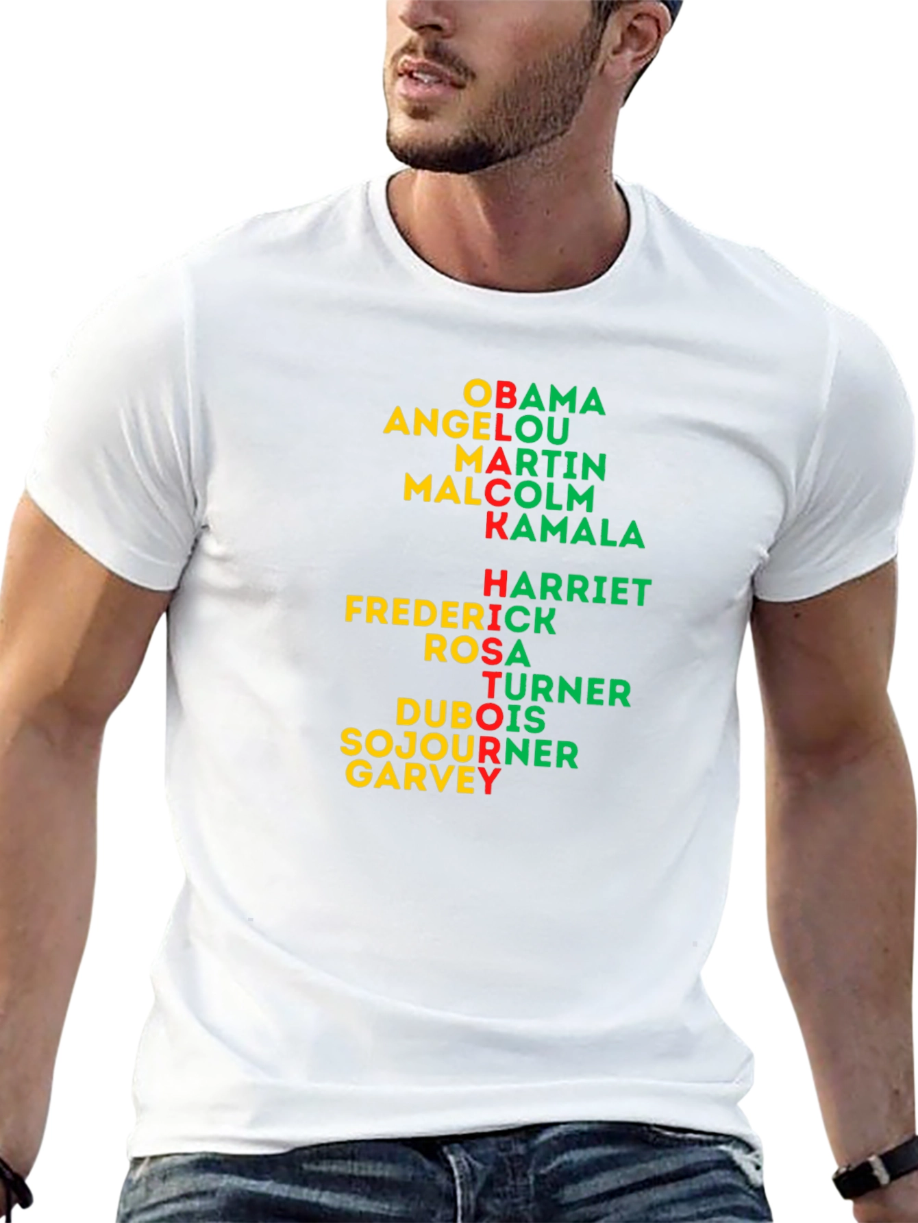 Black History Names T-Shirt