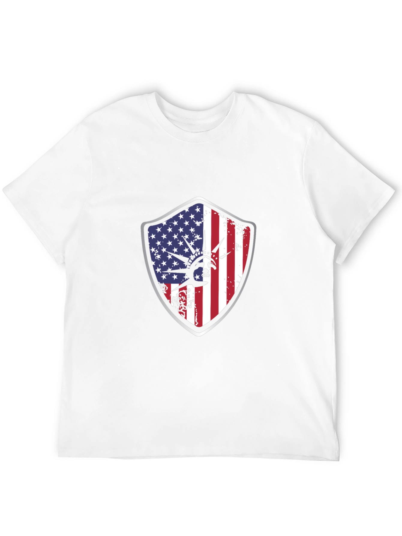 Liberty Shield Graphic Tee - Patriotic Style