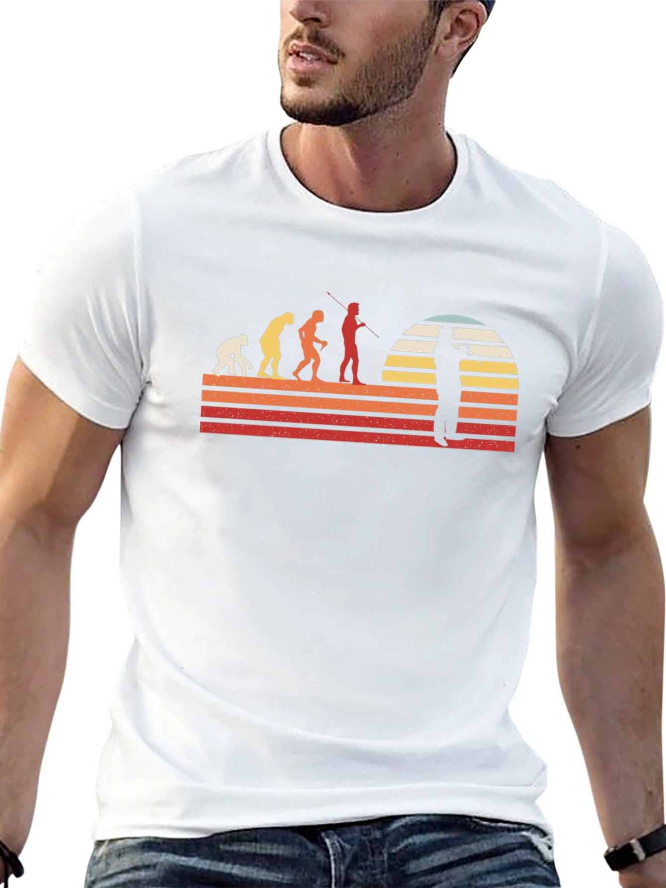 Evolution of Music Black T-Shirt