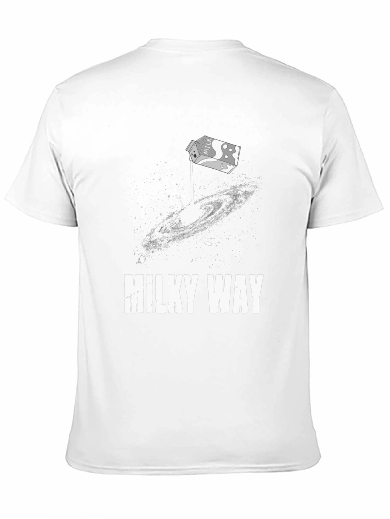 Milky Way Milk Cartoon T-Shirt
