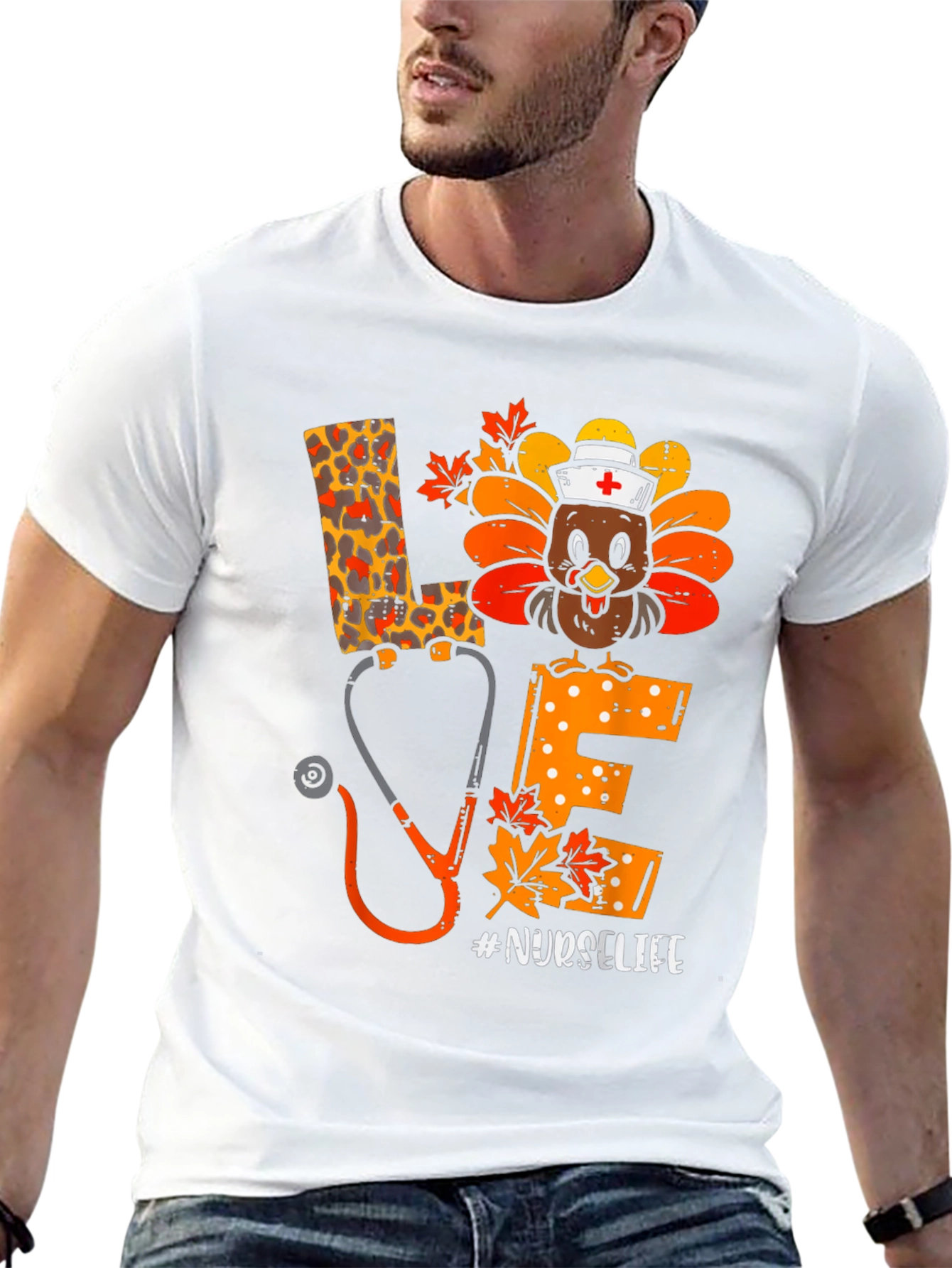 Nurse Life Turkey Love T-Shirt