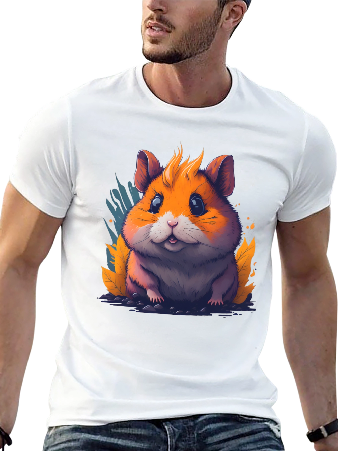 Cute Hamster Graphic Tee