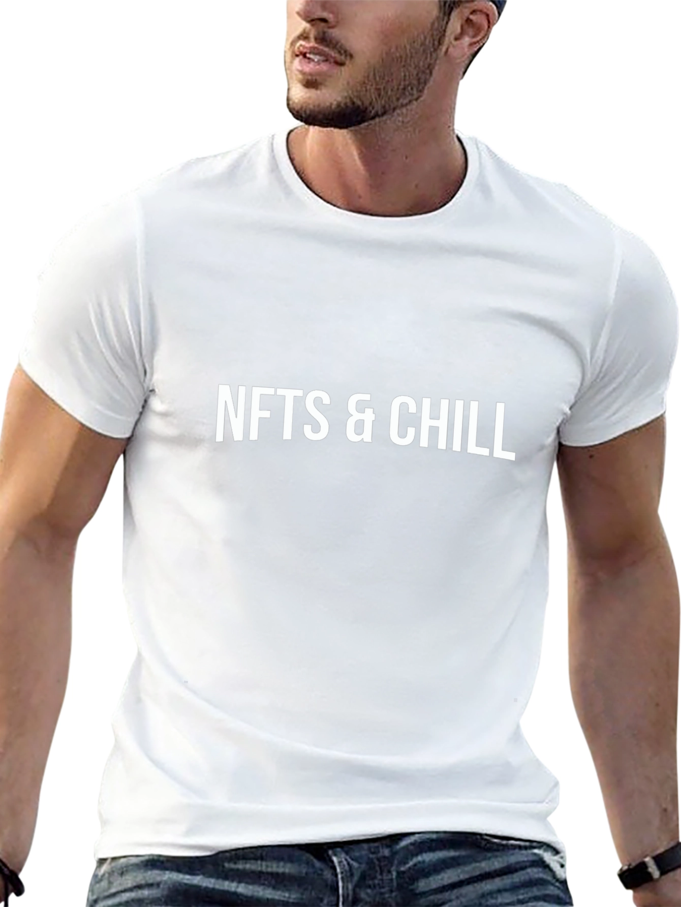 NFTs & Chill Graphic Tee - Black