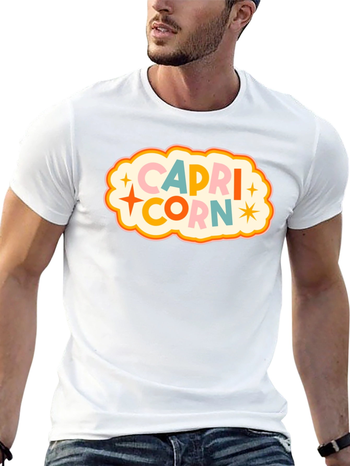 Capricorn Zodiac Graphic T-Shirt