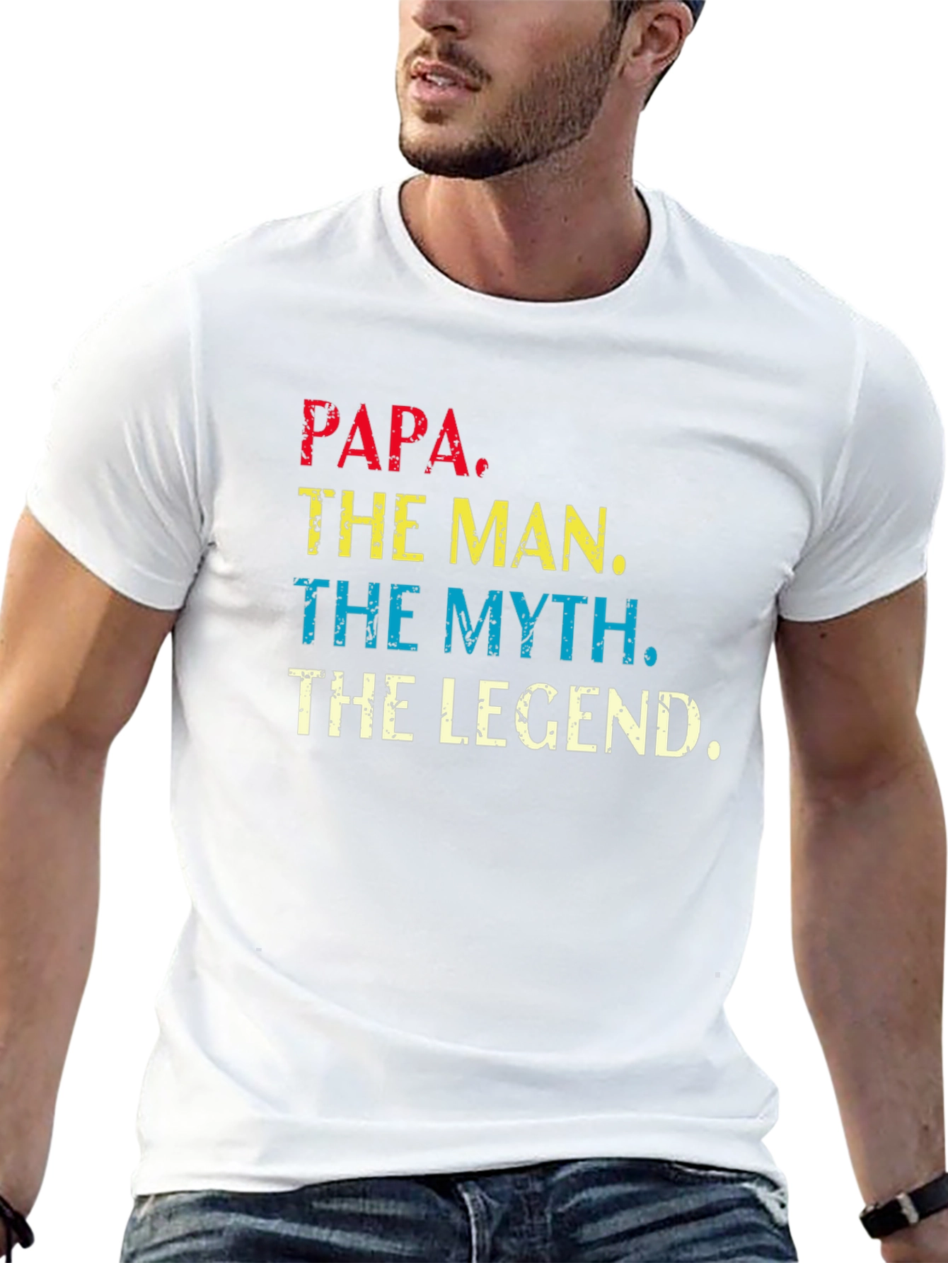 Papa The Man The Myth Legend T-Shirt