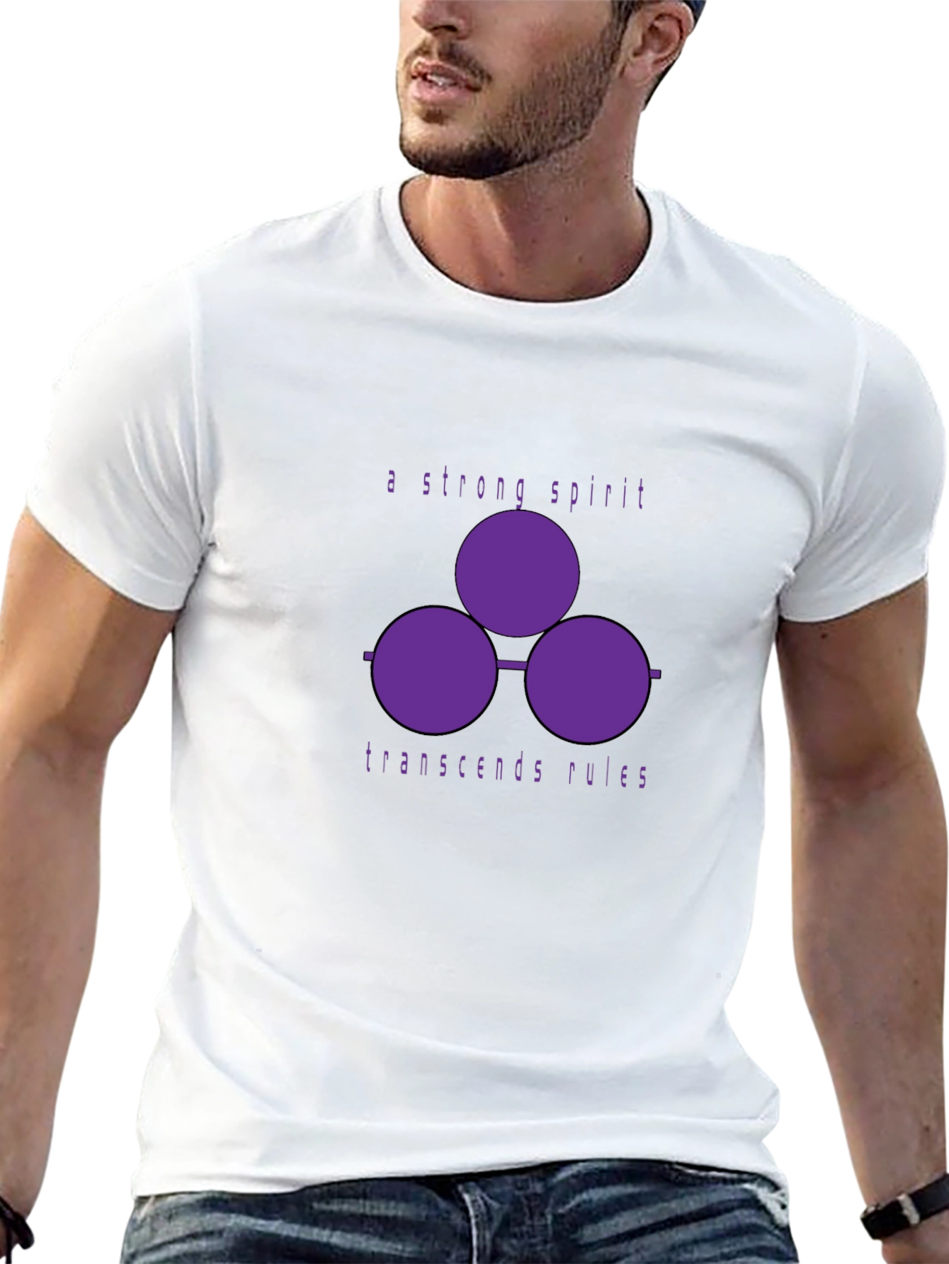 Strong Spirit Black T-Shirt