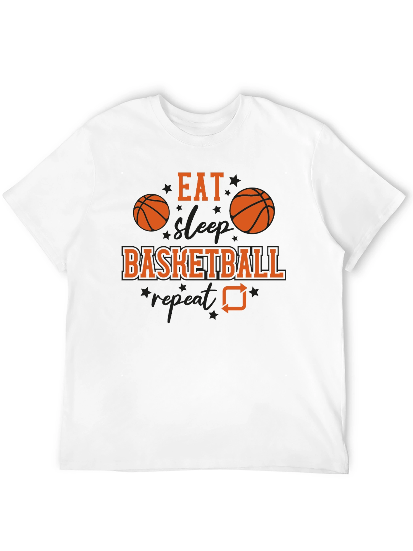 Eat Sleep Basketball Repeat T-Shirt