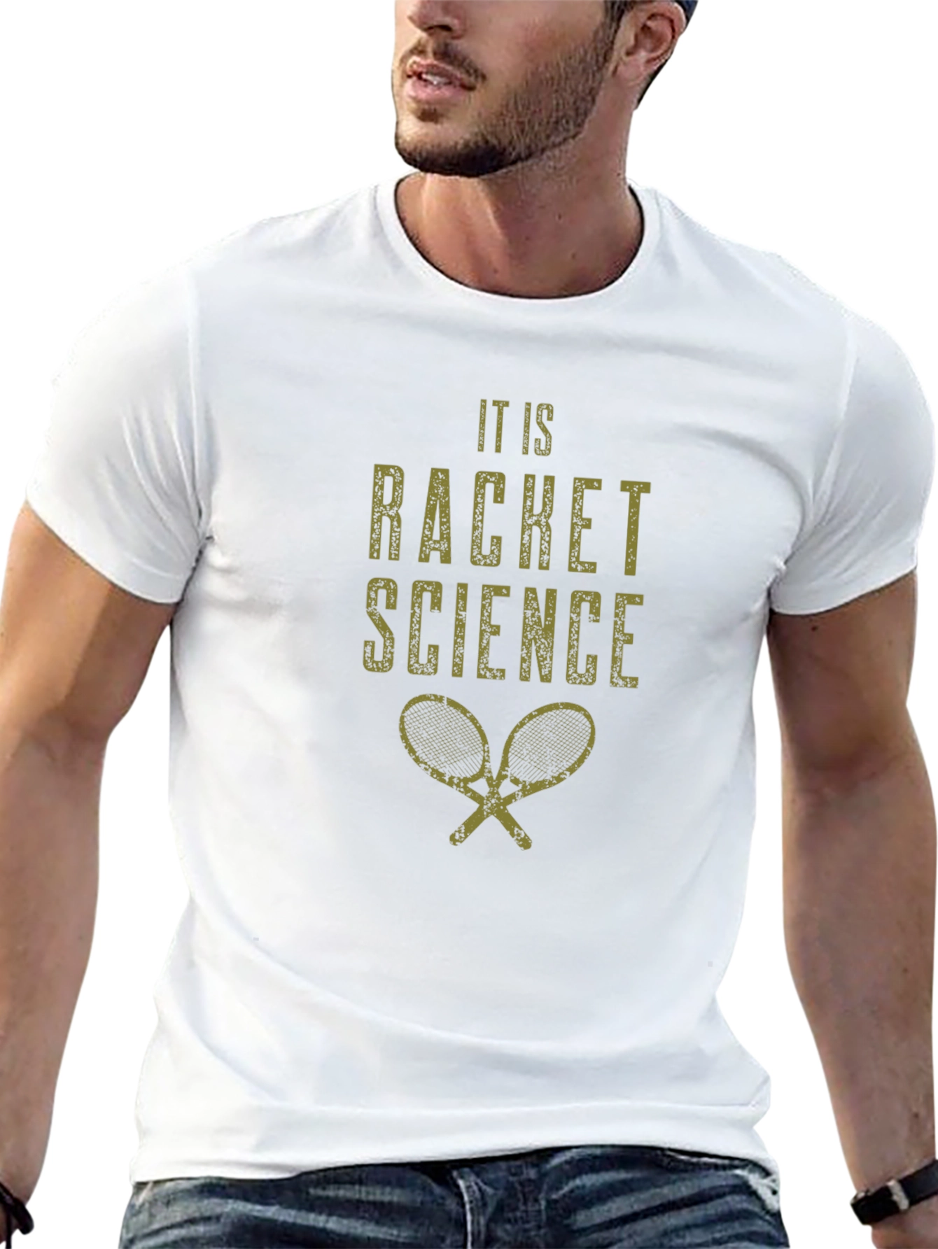 It Is Racket Science T-Shirt - Black