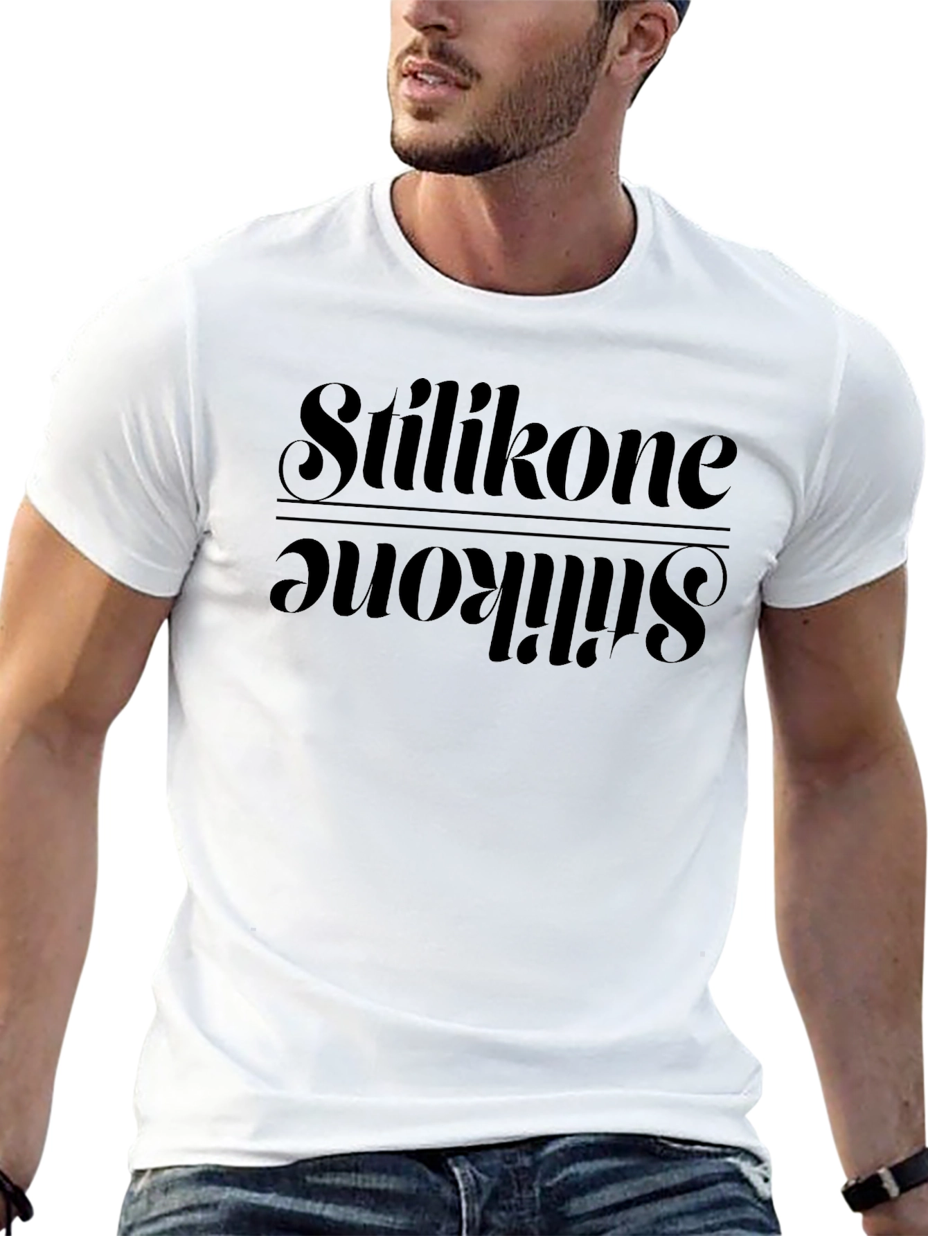 Stilikone Retro Black Graphic Tee