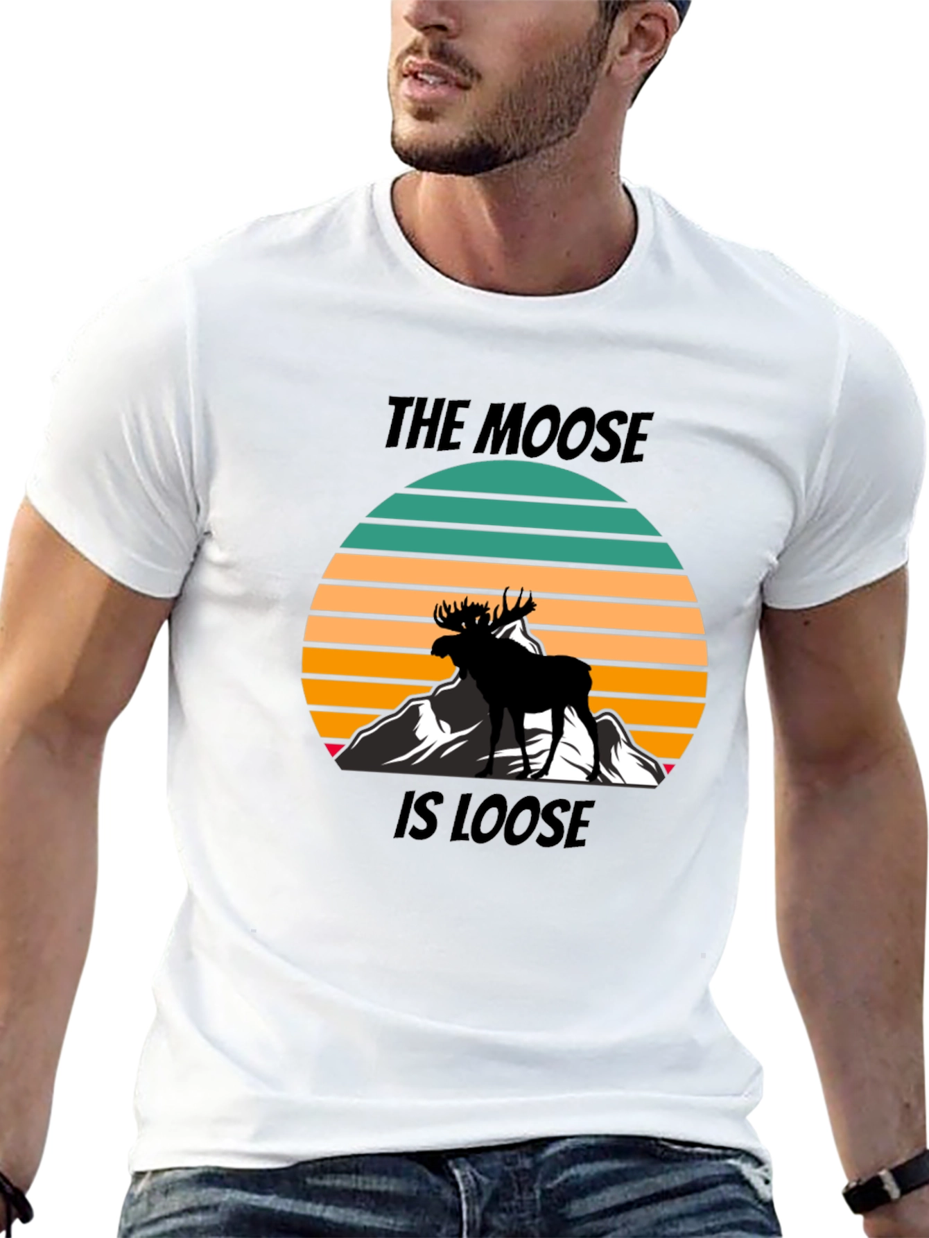 The Moose Is Loose Graphic T-Shirt