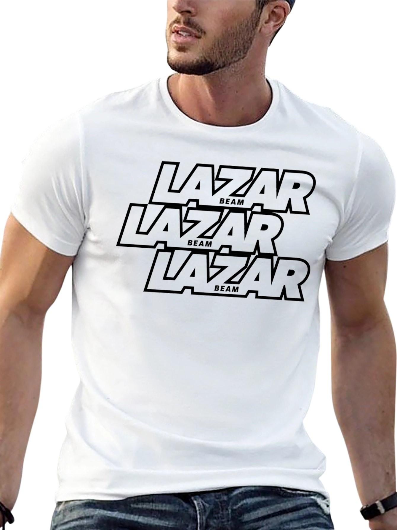 LazarBeam Graphic Tee - Black T-Shirt