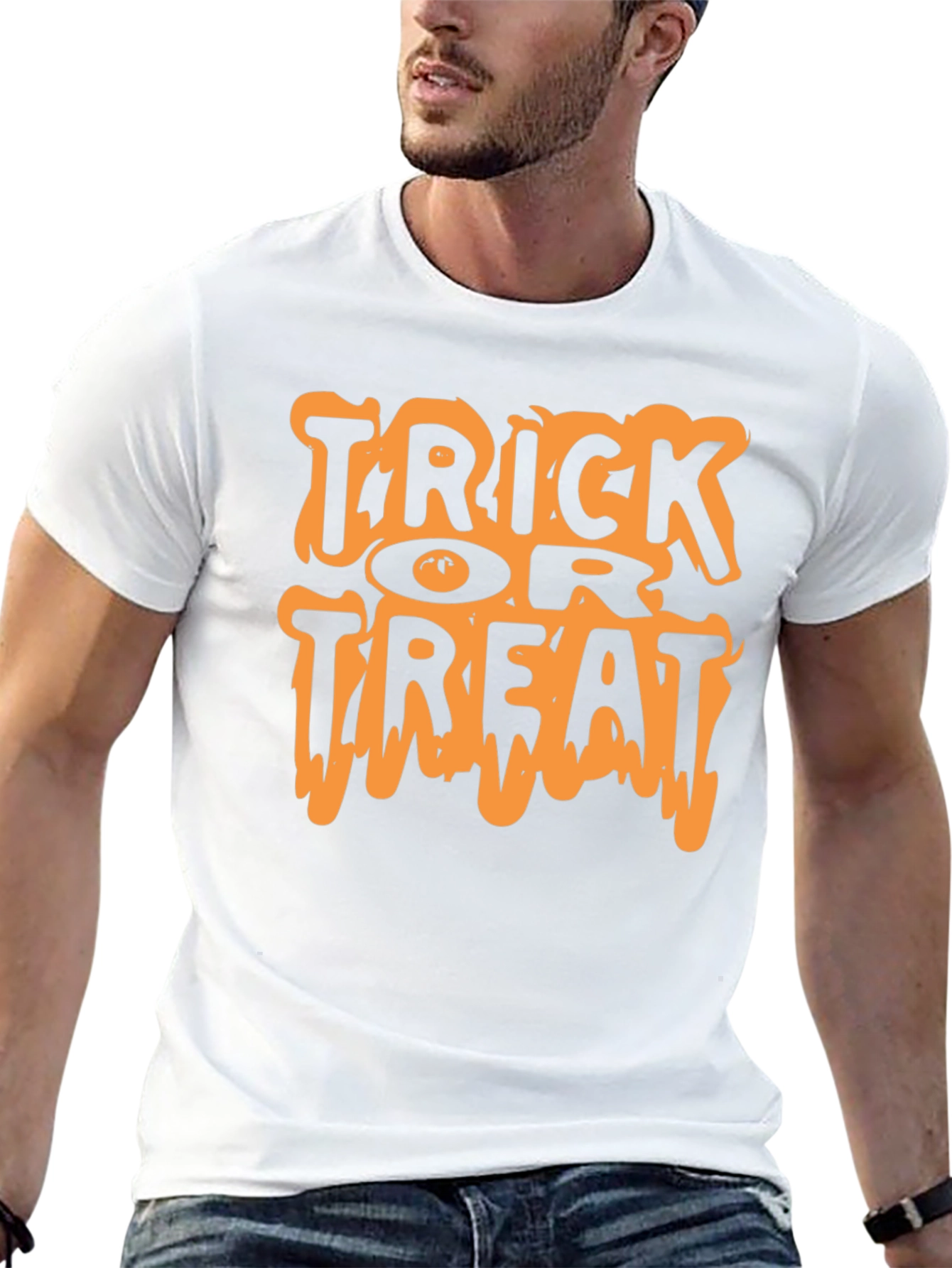 Halloween Trick or Treat Black T-Shirt