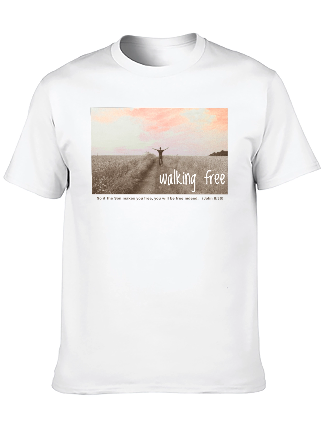 Walking Free Graphic T-Shirt