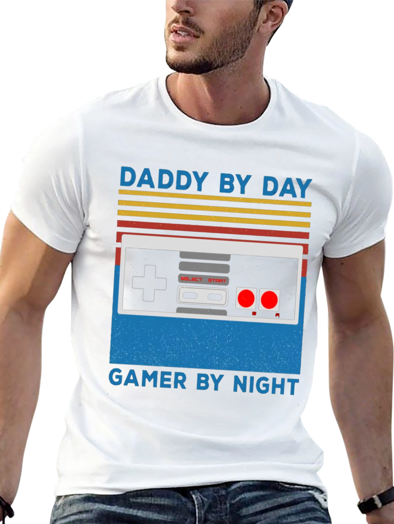 Daddy By Day Gamer By Night T-Shirt