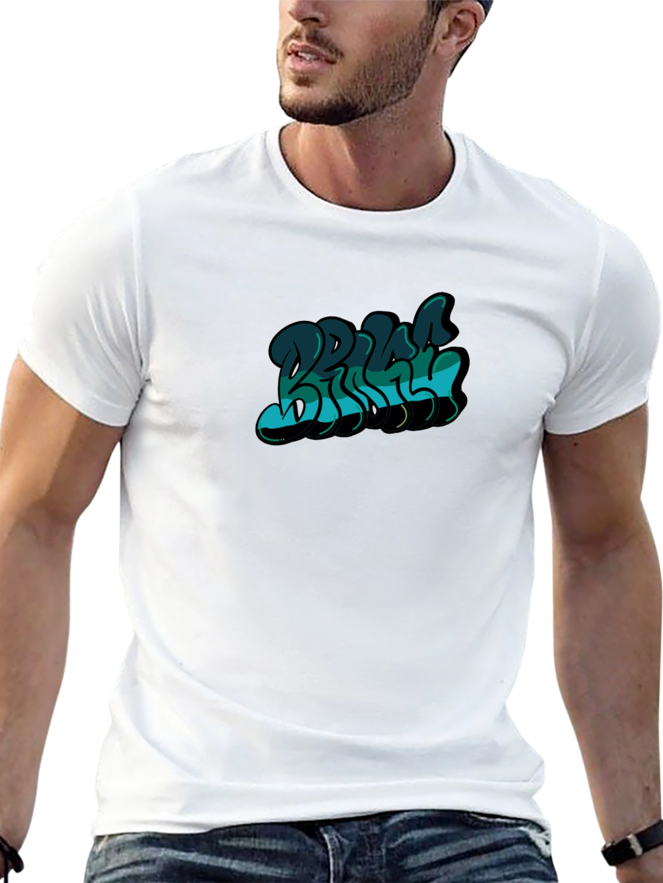 Cool Graphic Print T-Shirt - Modern Style