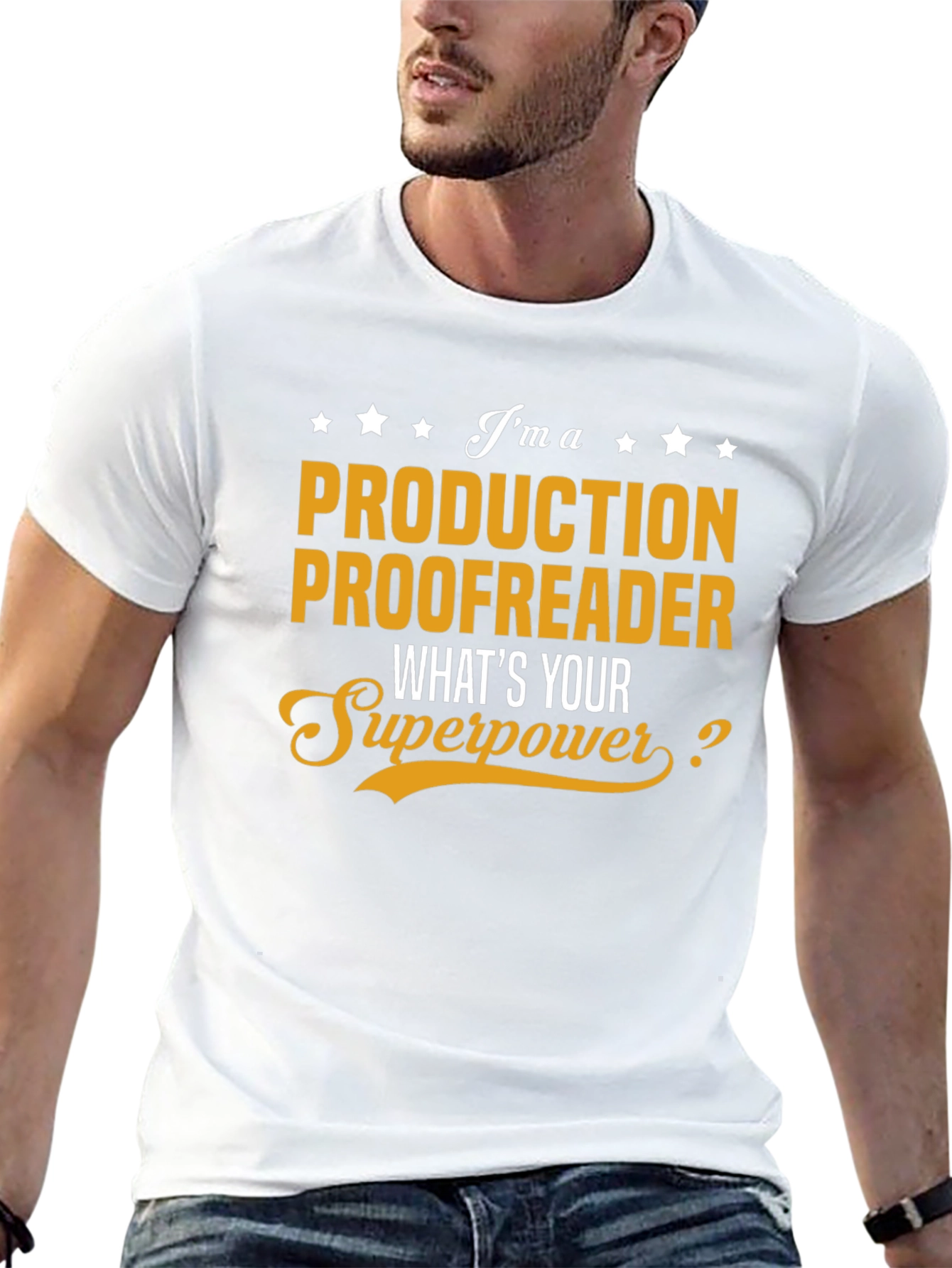 Production Proofreader Superpower T-Shirt