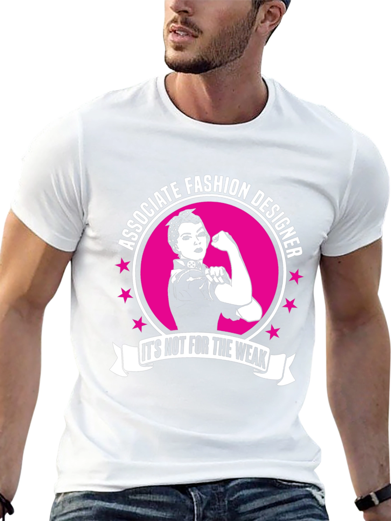 Associate Fashion Designer T-Shirt - Rosie the Riveter Style