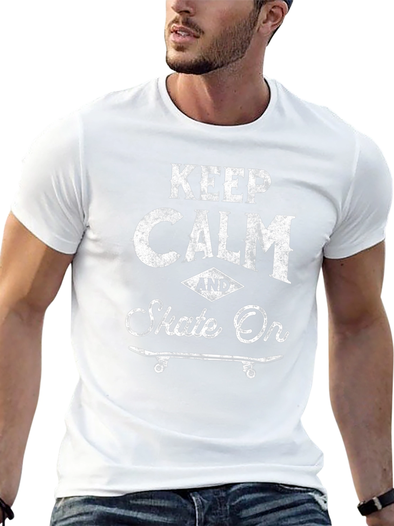 Keep Calm and Skate On T-Shirt