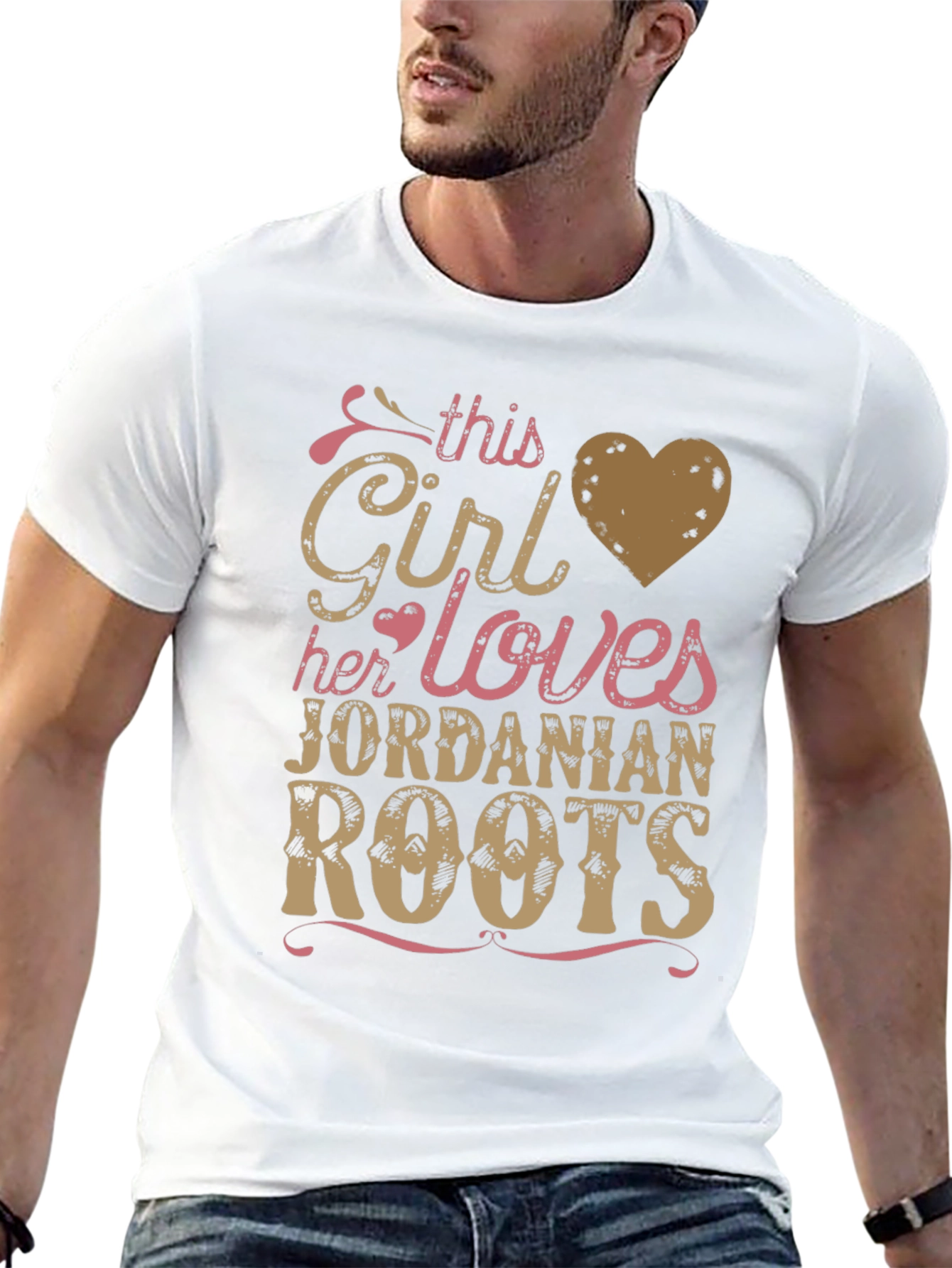 Jordanian Roots Girl T-Shirt