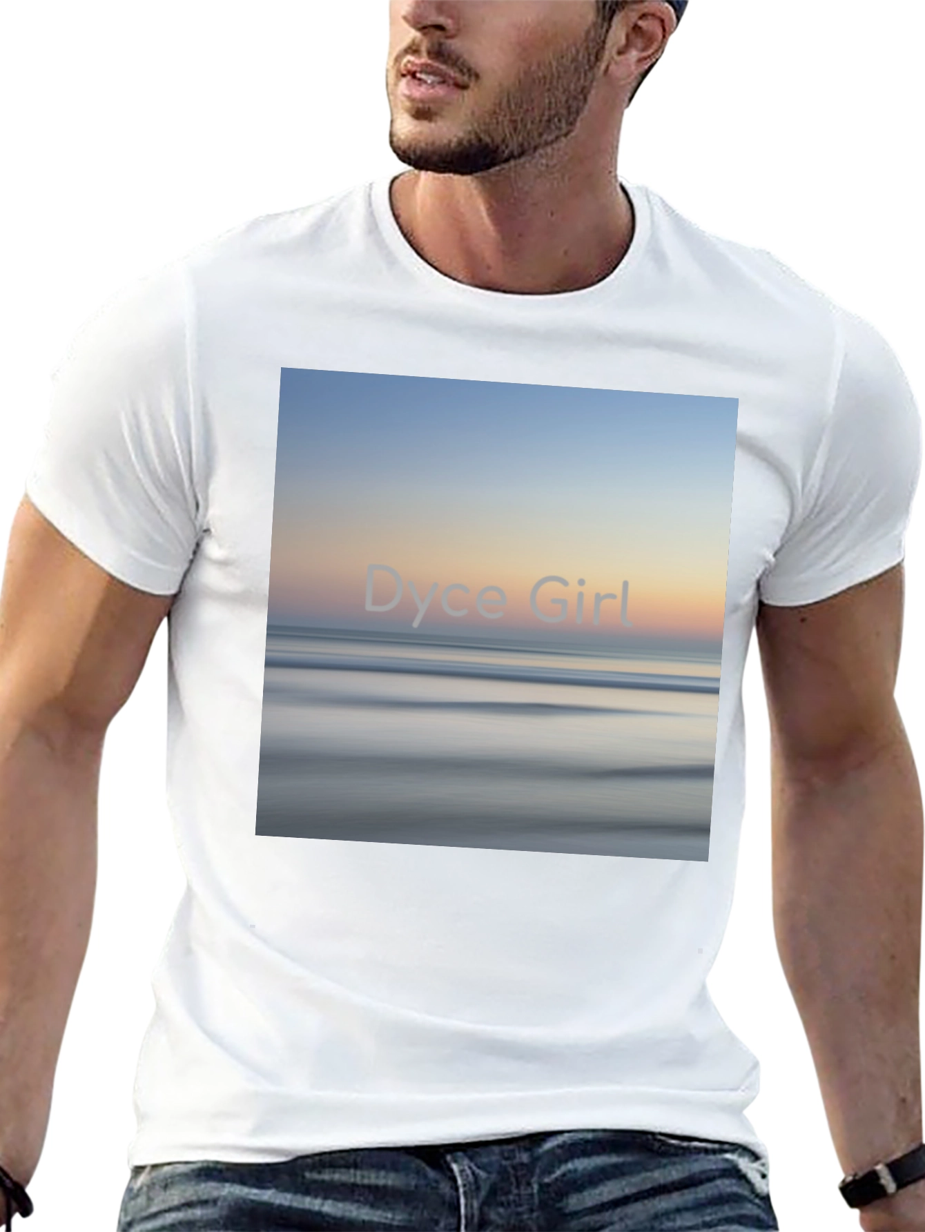 Dyce Girl Beach Sunset Graphic Tee - Unisex