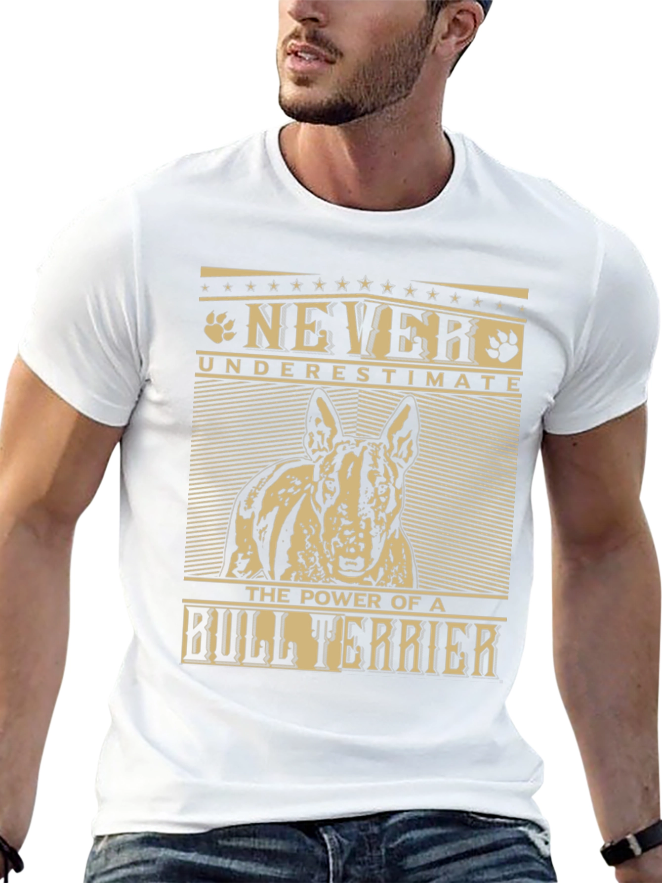 Bull Terrier T-Shirt: Never Underestimate the Power