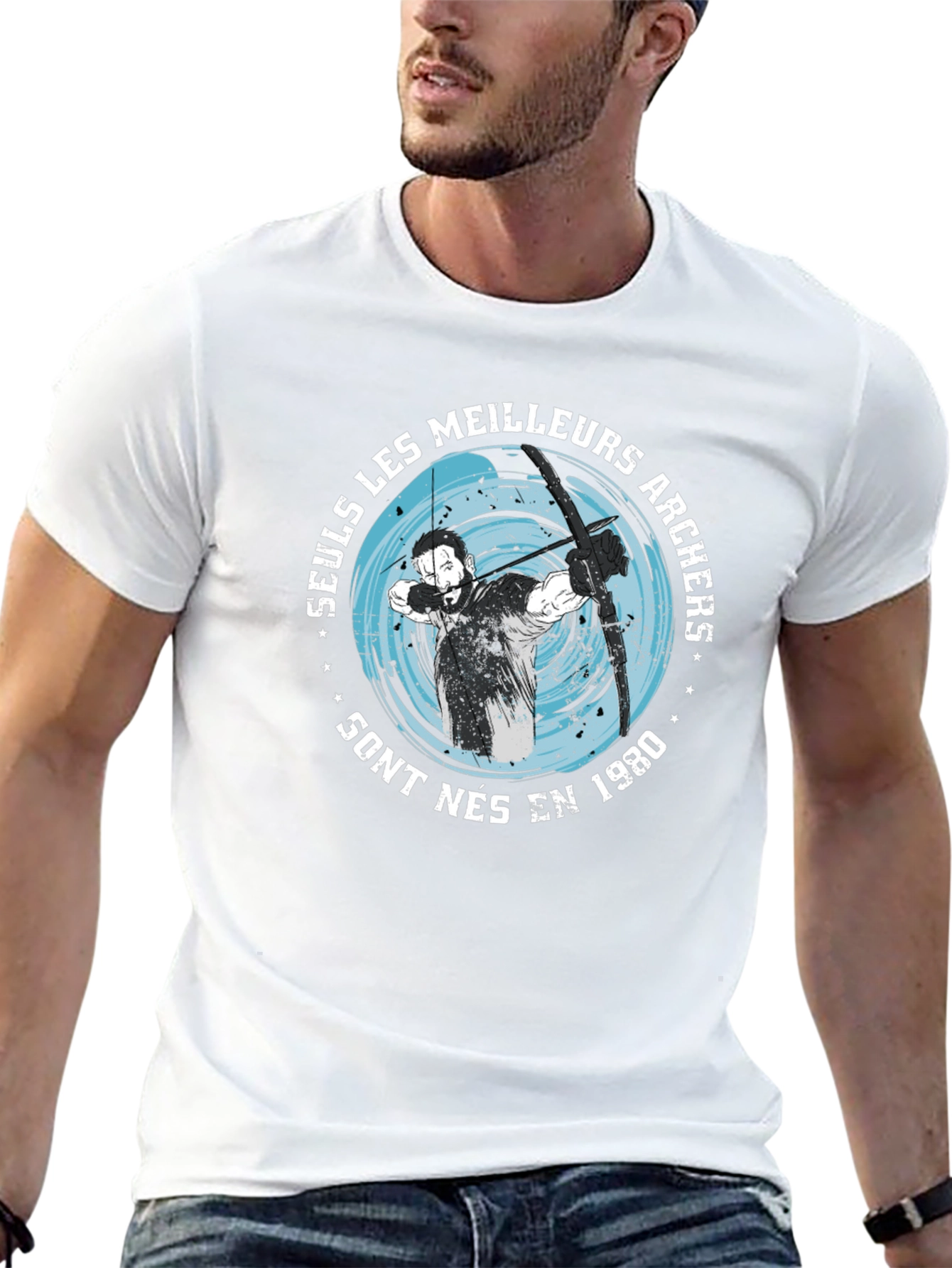 Archer T-Shirt - Born in 1980