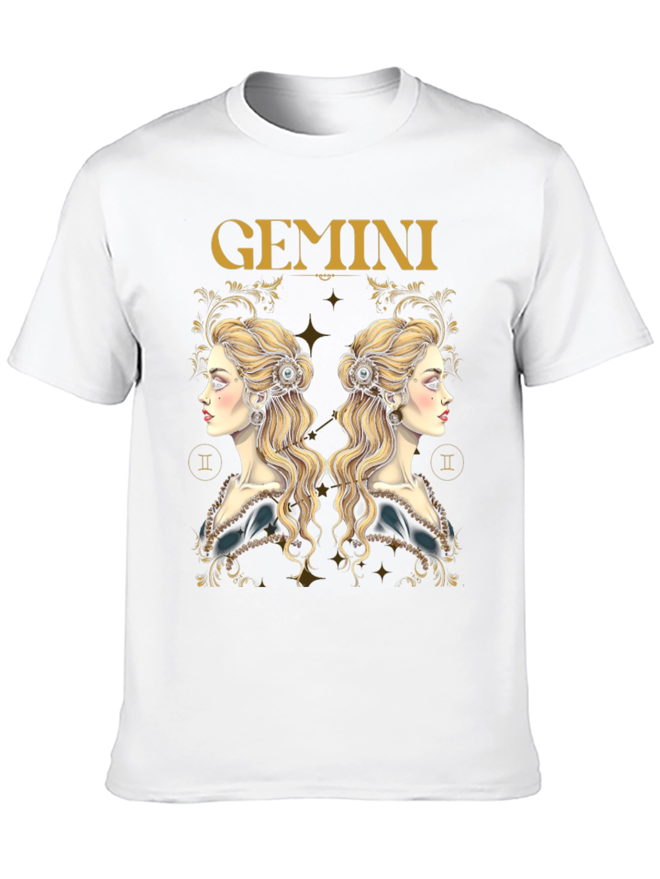 Gemini Zodiac Graphic T-Shirt