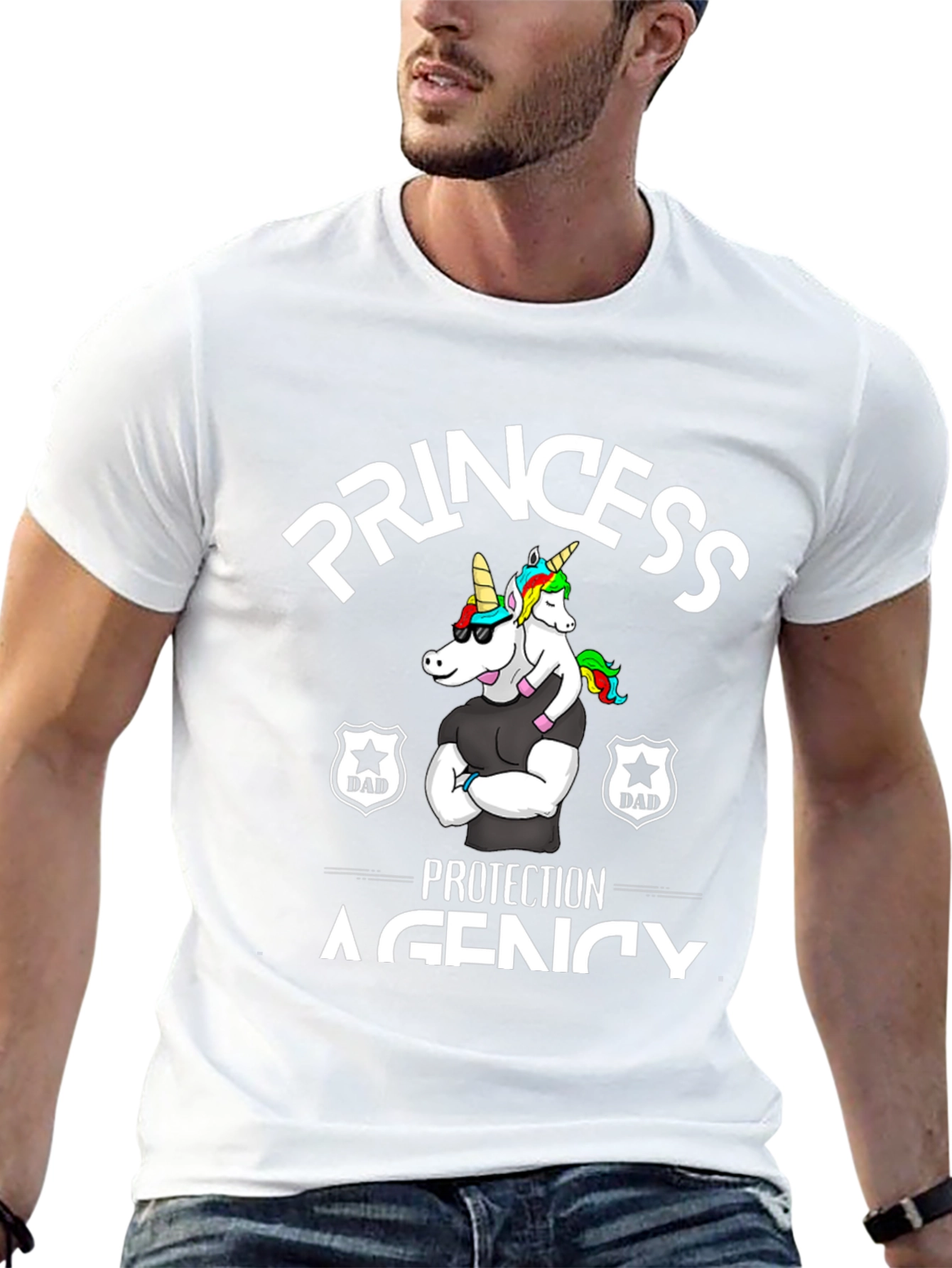 Princess Protection Agency Dad T-Shirt