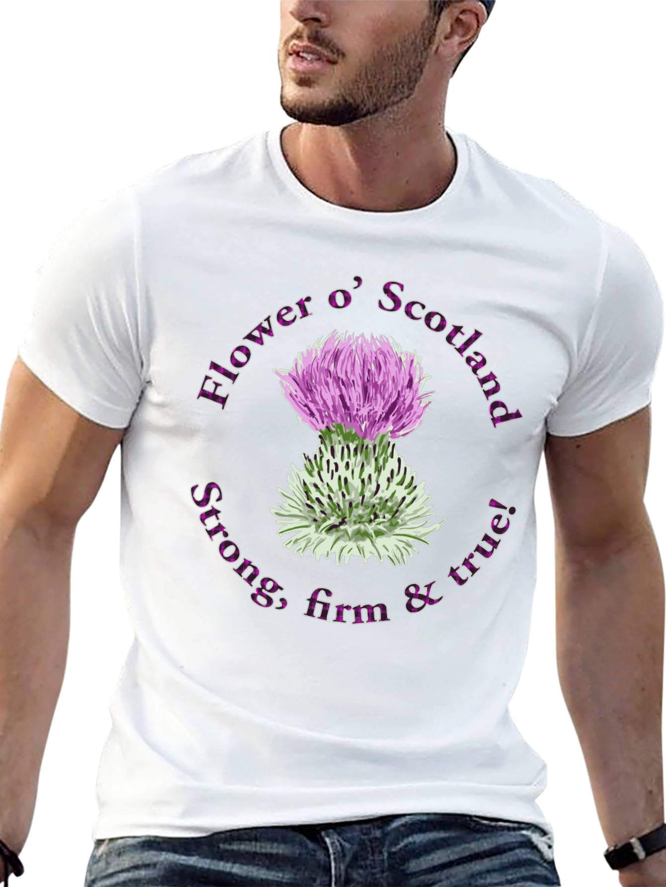 Flower o Scotland T-Shirt - Strong & True!
