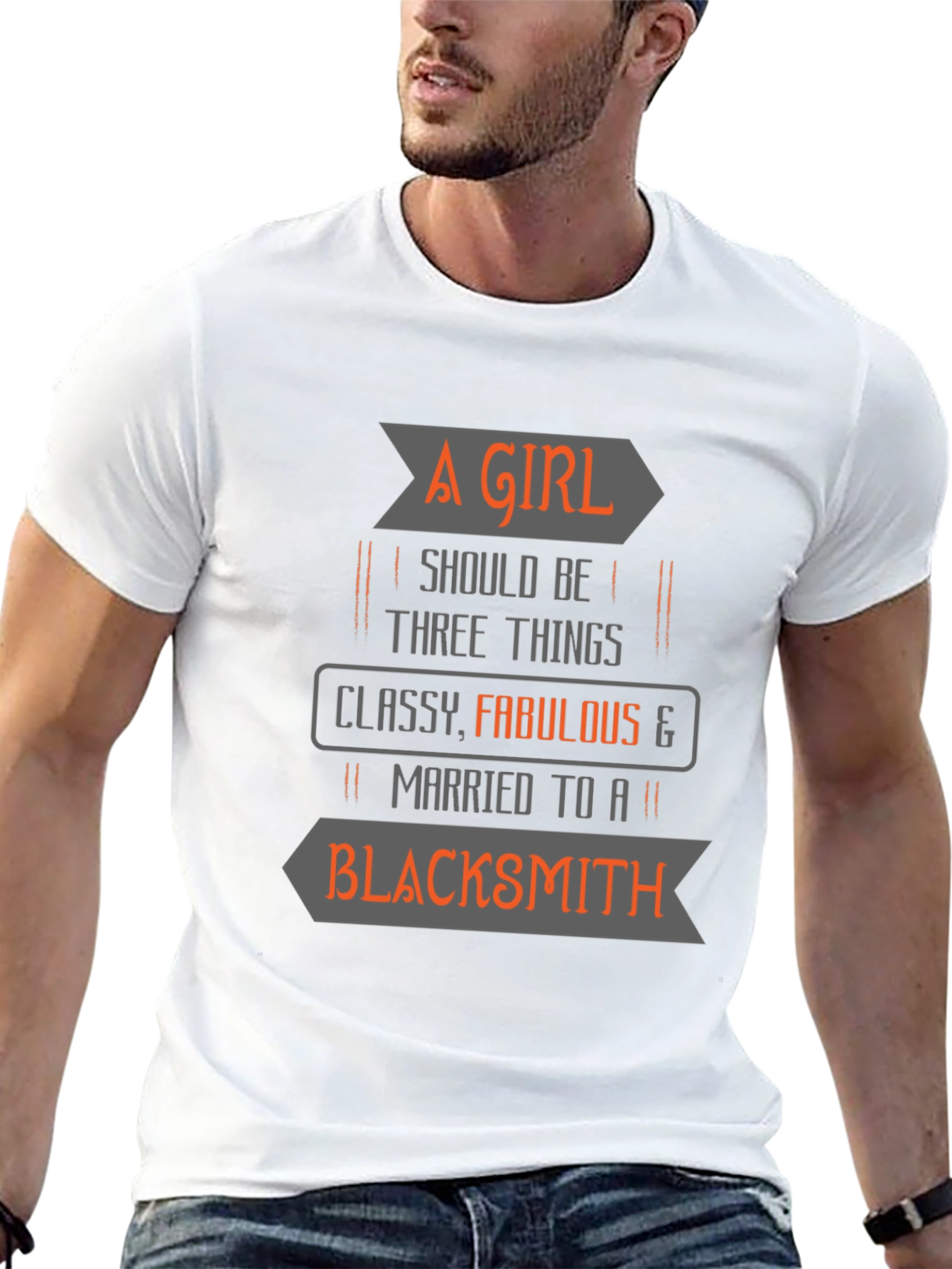 Funny Blacksmith T-Shirt - A Girl Should Be