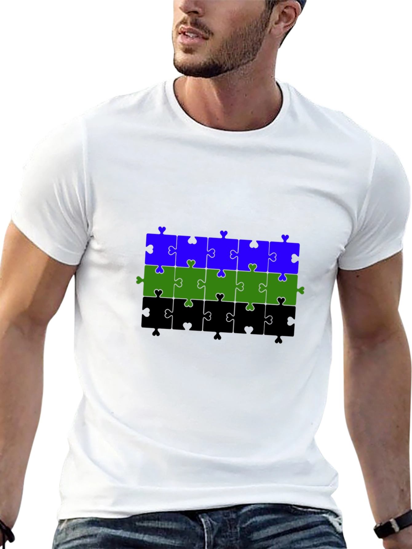 Omnisexual Pride Puzzle T-Shirt