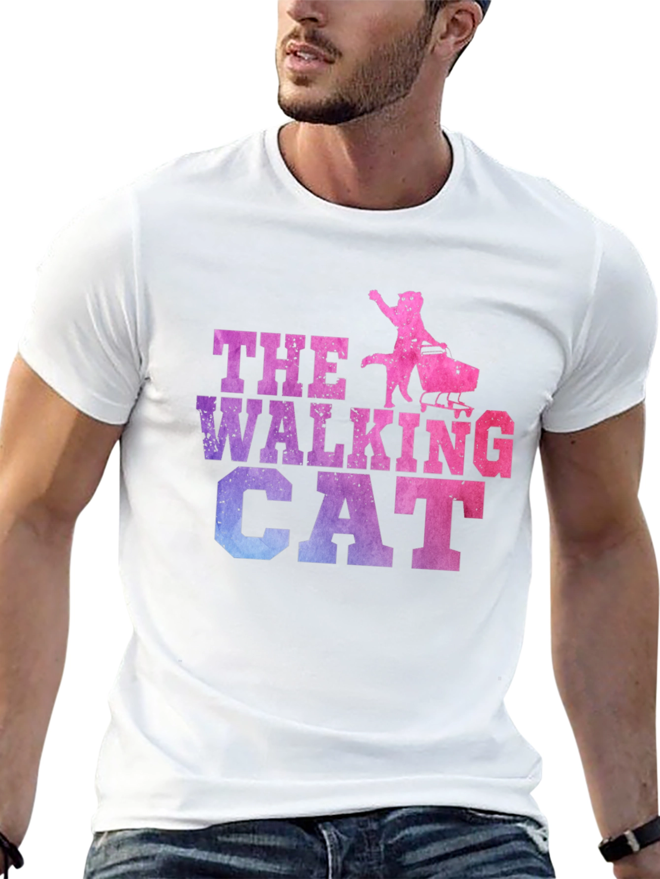 The Walking Cat T-Shirt