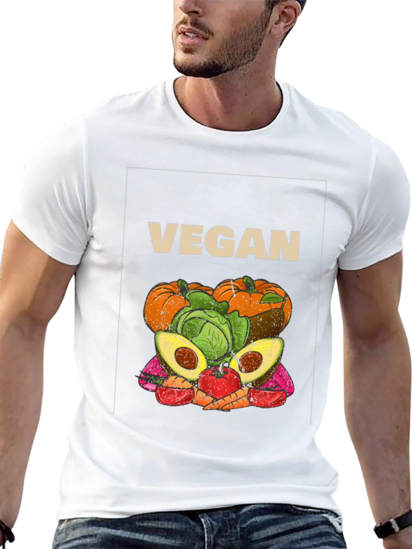 Vegan Food T-Shirt - Unisex Healthy Lifestyle Tee
