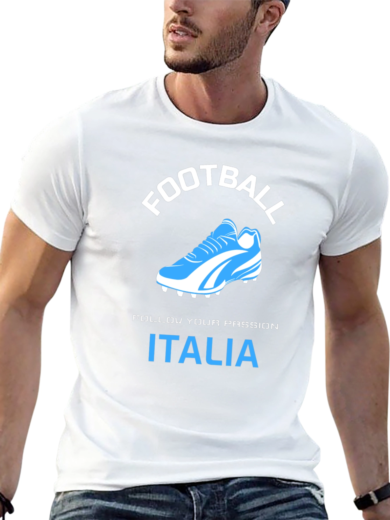 Italia Football Passion T-Shirt