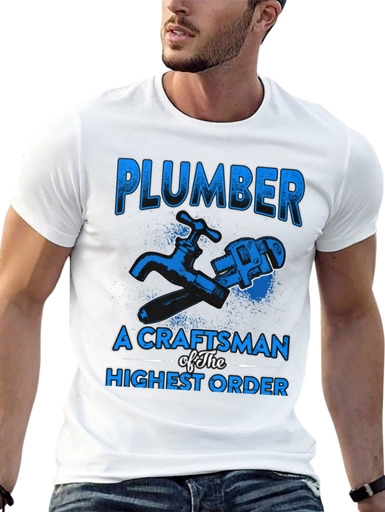 Plumber Craftsman Graphic T-Shirt