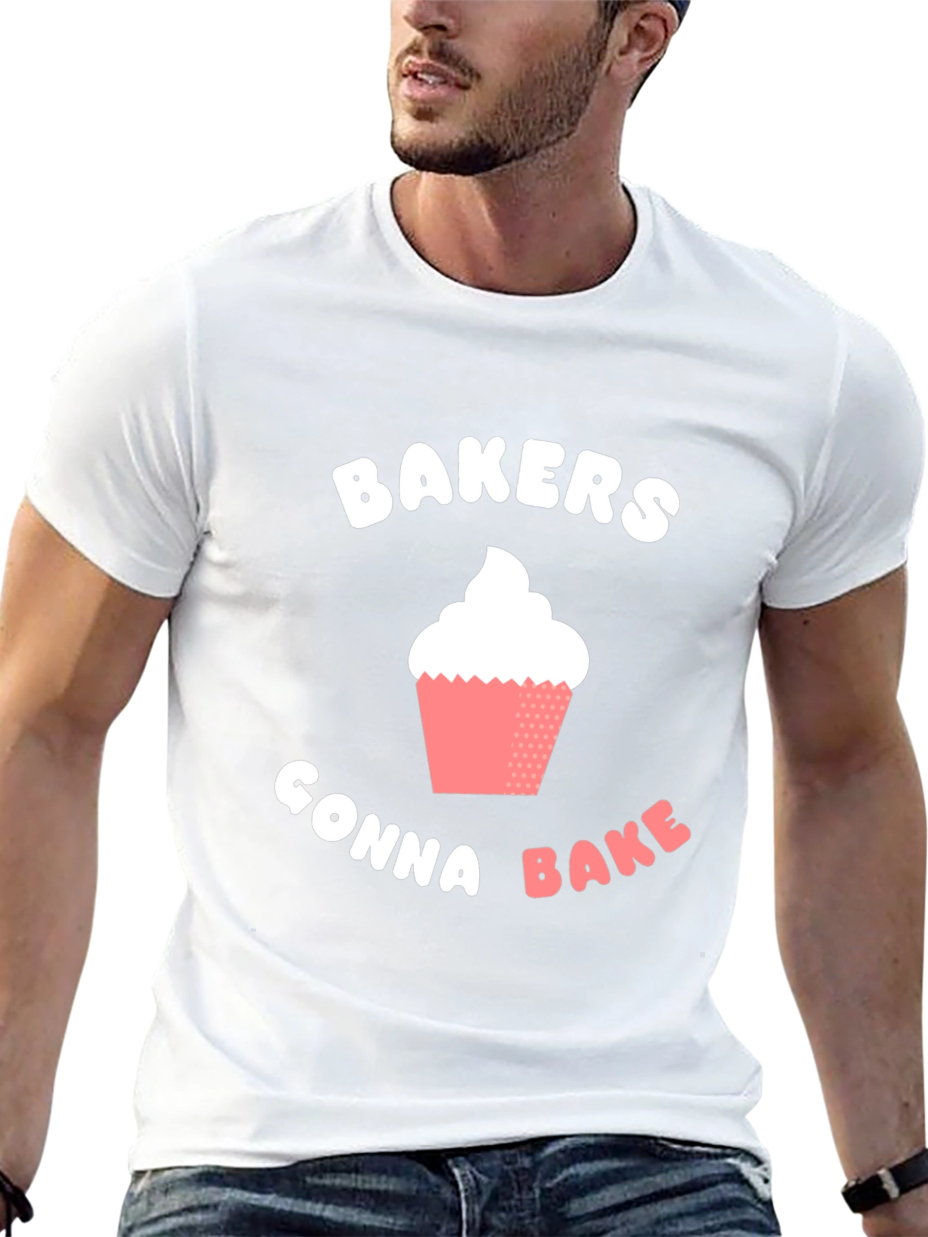 Bakers Gonna Bake T-Shirt - Cupcake Design