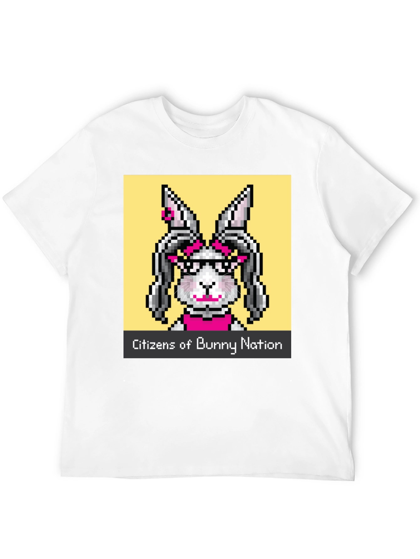 Citizens of Bunny Nation Black T-Shirt