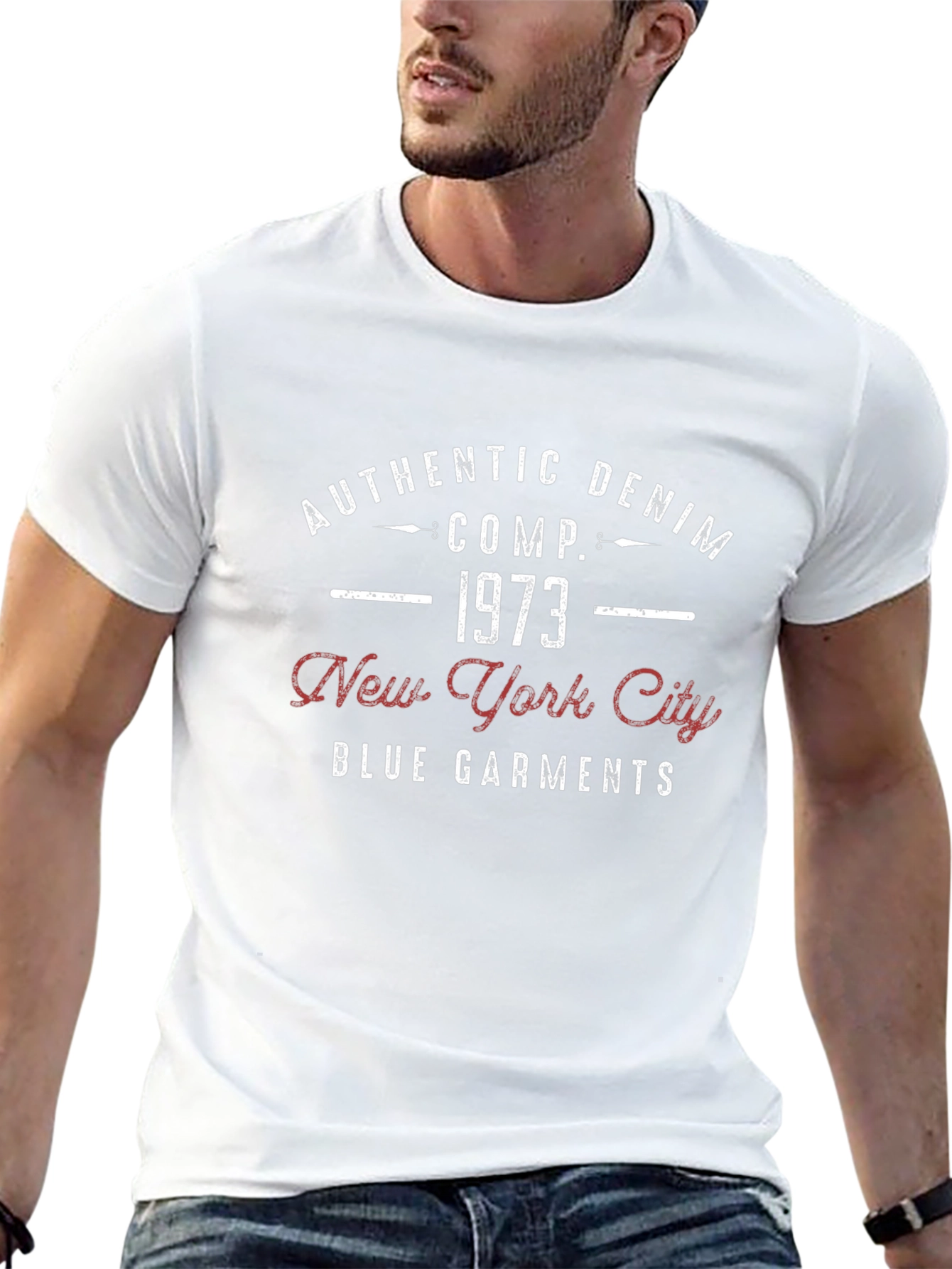 Authentic Denim 1973 Graphic Tee