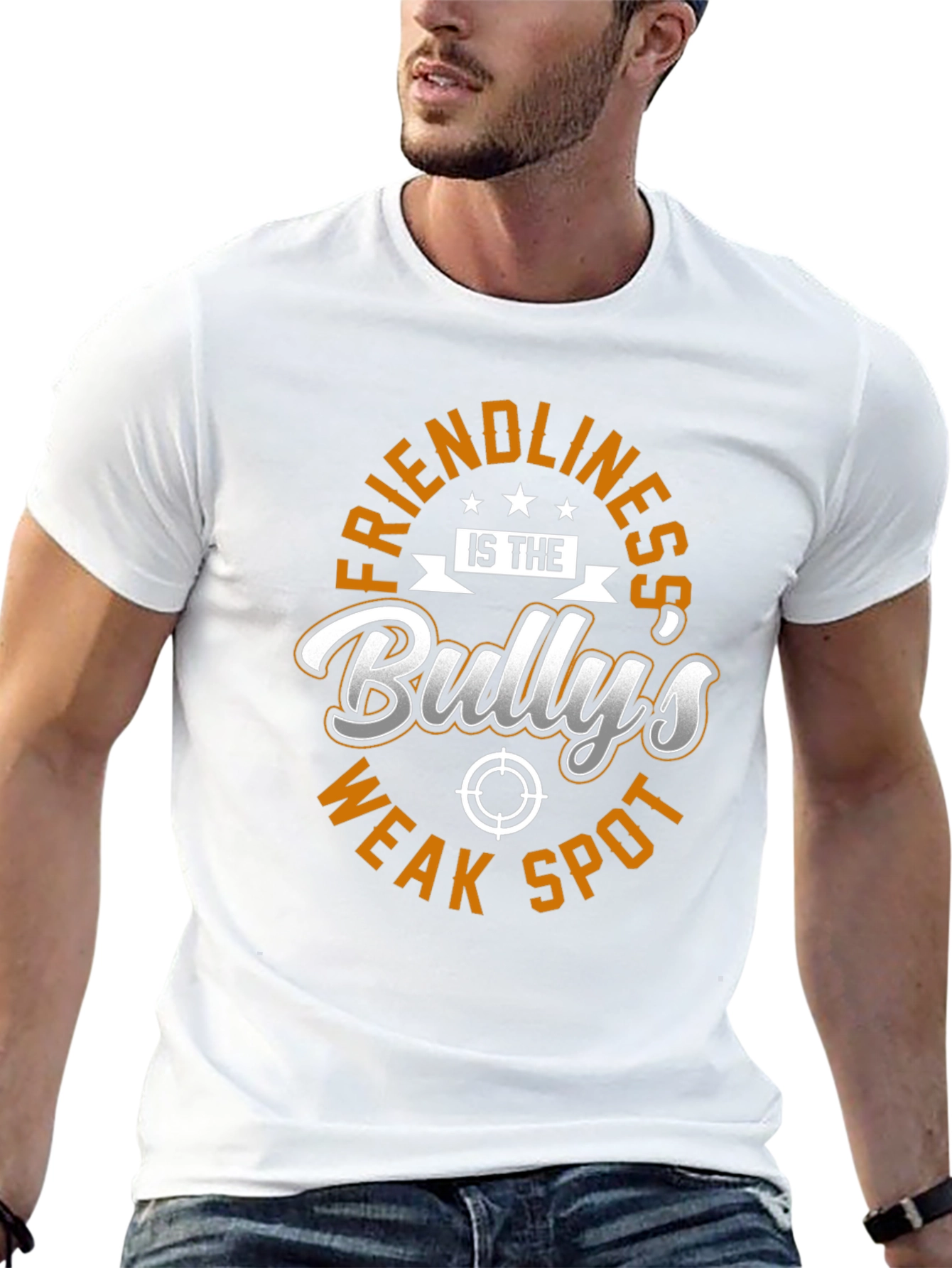 Friendliness Bullys Weak Spot Graphic Tee