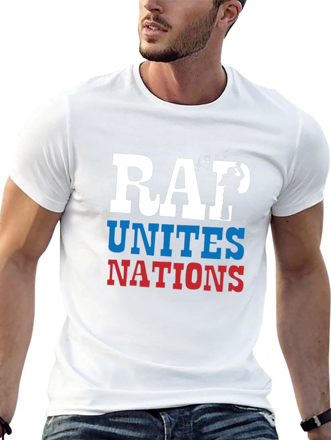 Rap Unites Nations Graphic T-Shirt