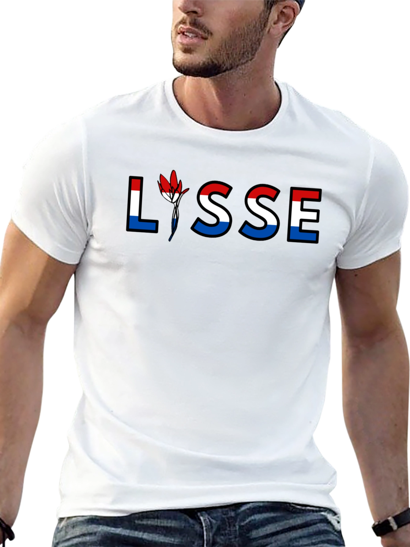 Lisse Netherlands Flag T-Shirt