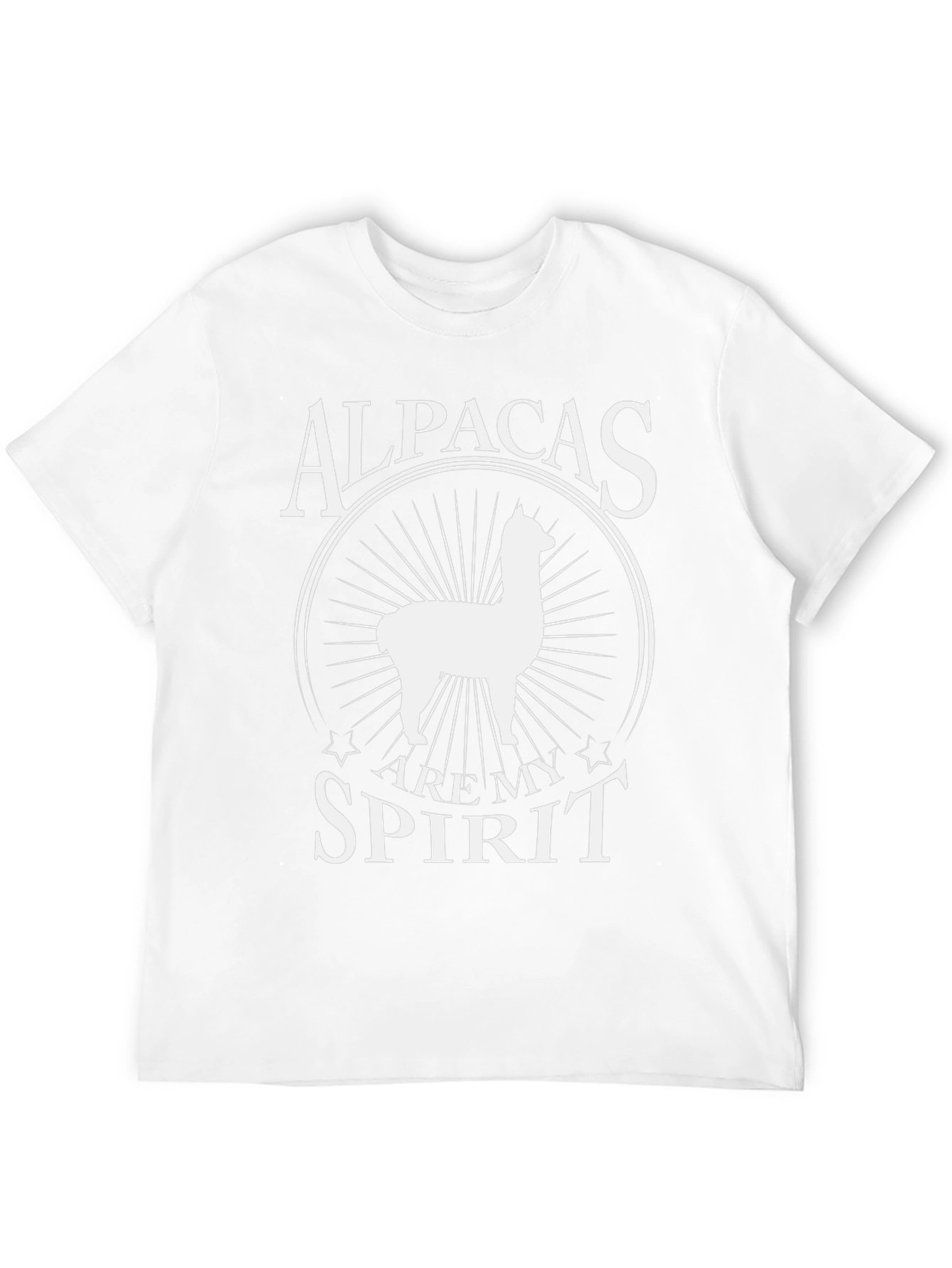 Alpacas Are My Spirit Animal Graphic T-Shirt