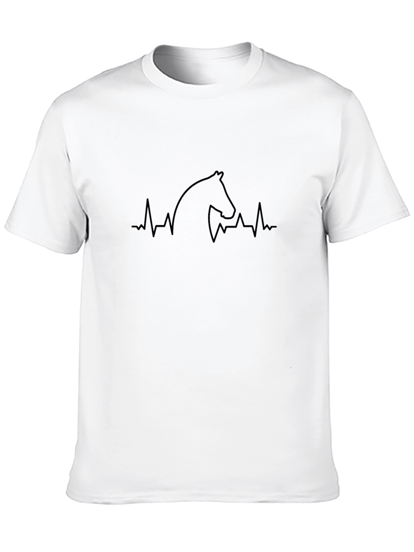 Horse Lovers Heartbeat T-Shirt