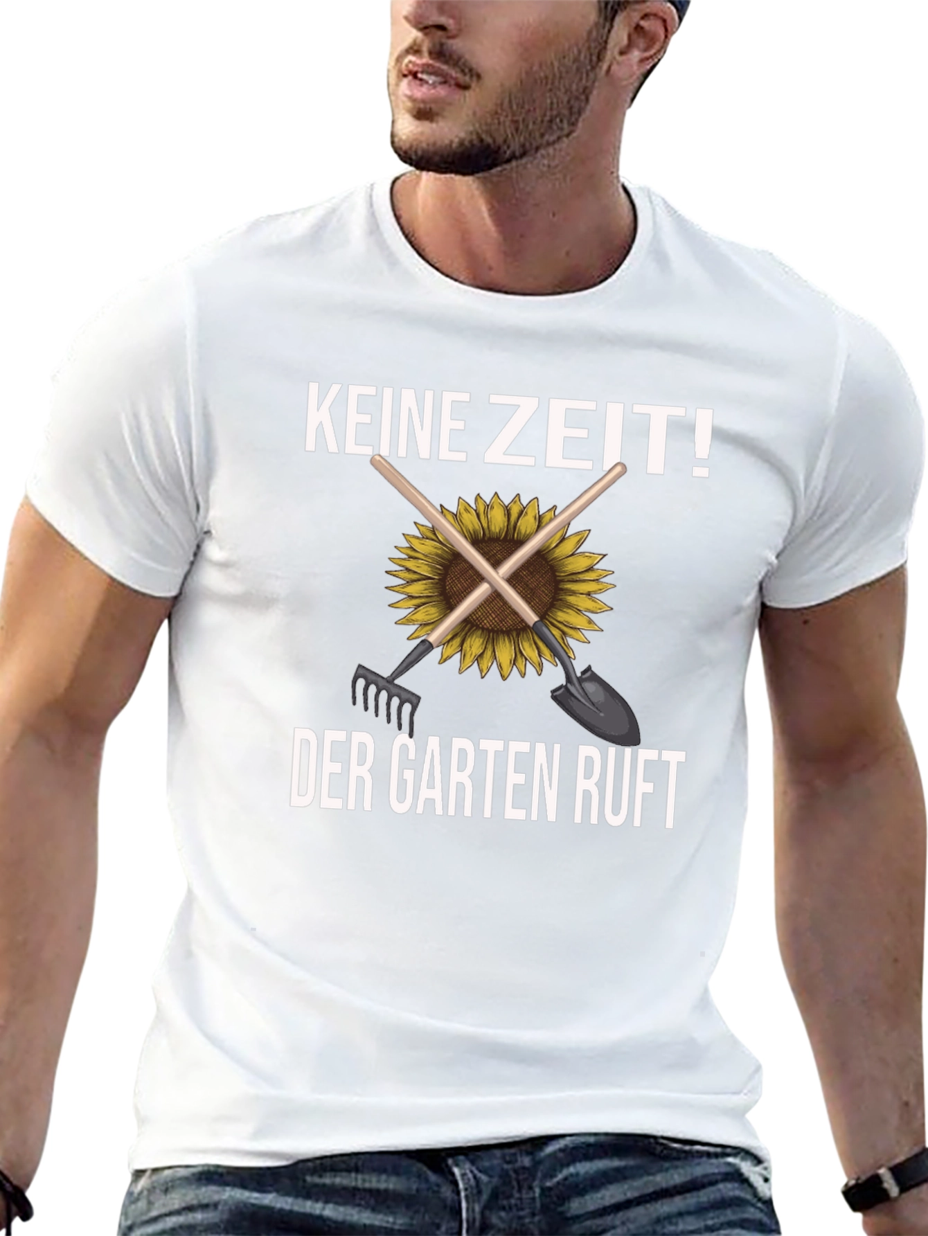Gardening T-Shirt: Keine Zeit! Der Garten Ruft