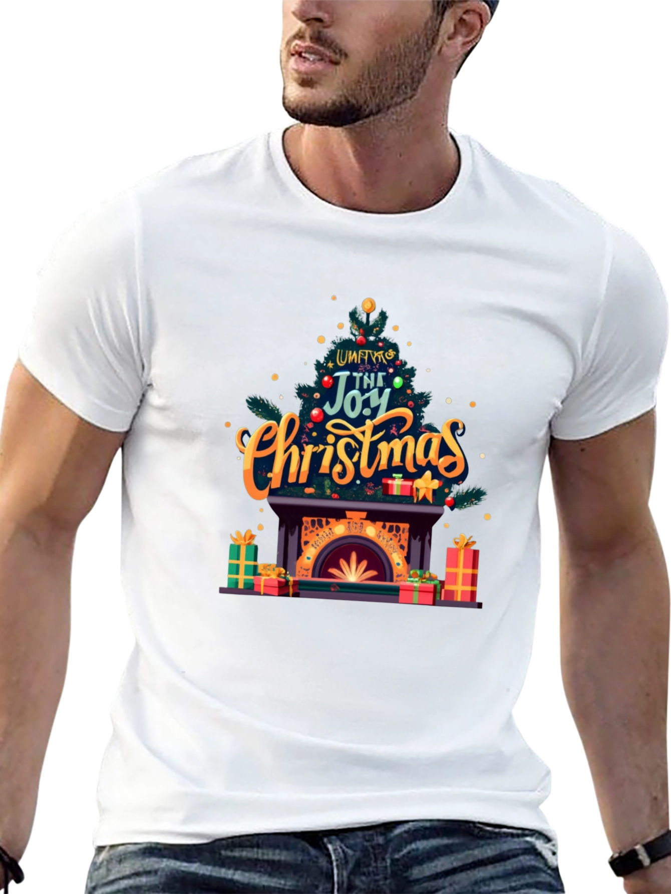 Joy of Christmas T-Shirt: Festive Holiday Apparel