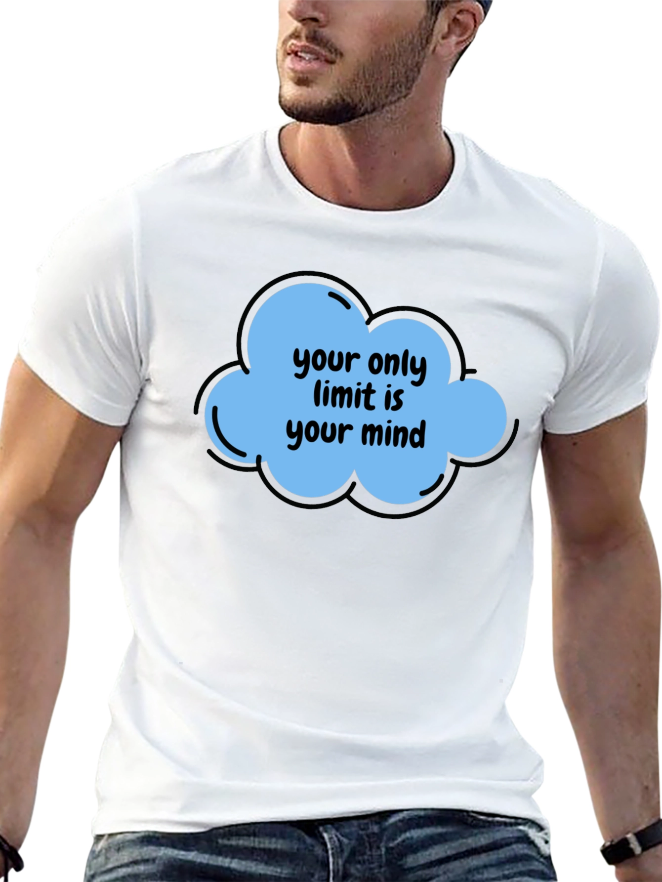 Motivational Mindset Graphic T-Shirt