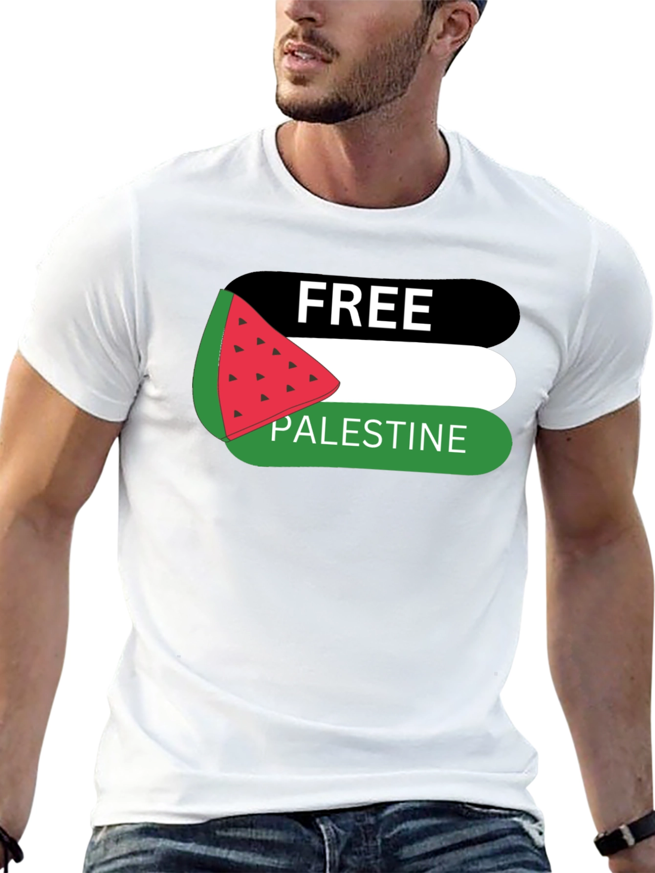 Free Palestine Watermelon T-Shirt