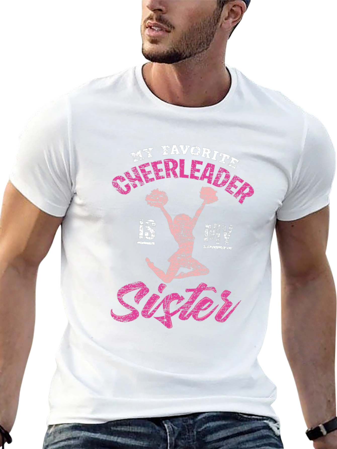 Cheerleader Sister T-Shirt - Proud Family Apparel